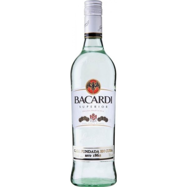 Bacardi White Rum 1L