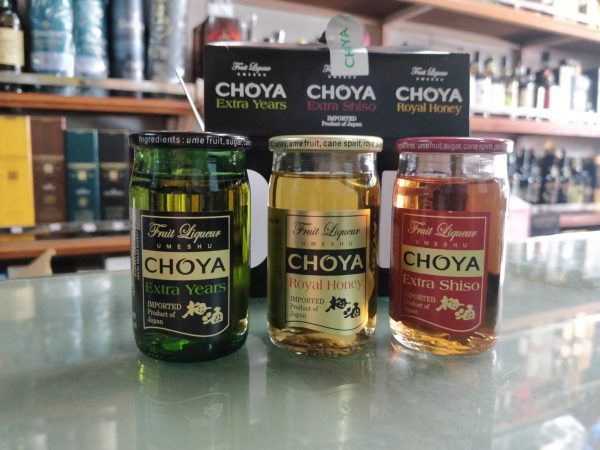 Choya Umeshu Set 150ML (pack 3 ขวด)