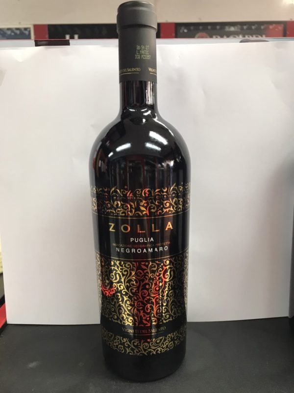 Zolla Puglia Negroamaro Limited
