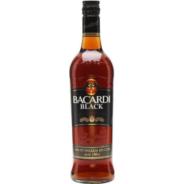 Bacardi Black Rum 1L