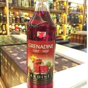 Bardinet Grenadine Syrup 1L