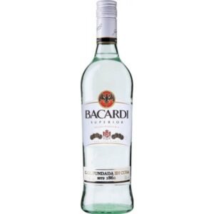 Bacardi White Rum 1L