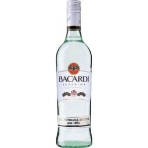 Bacardi White Rum 1L